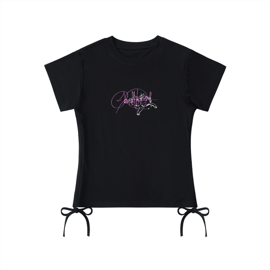 BUNNY DRAWSTRING TEE